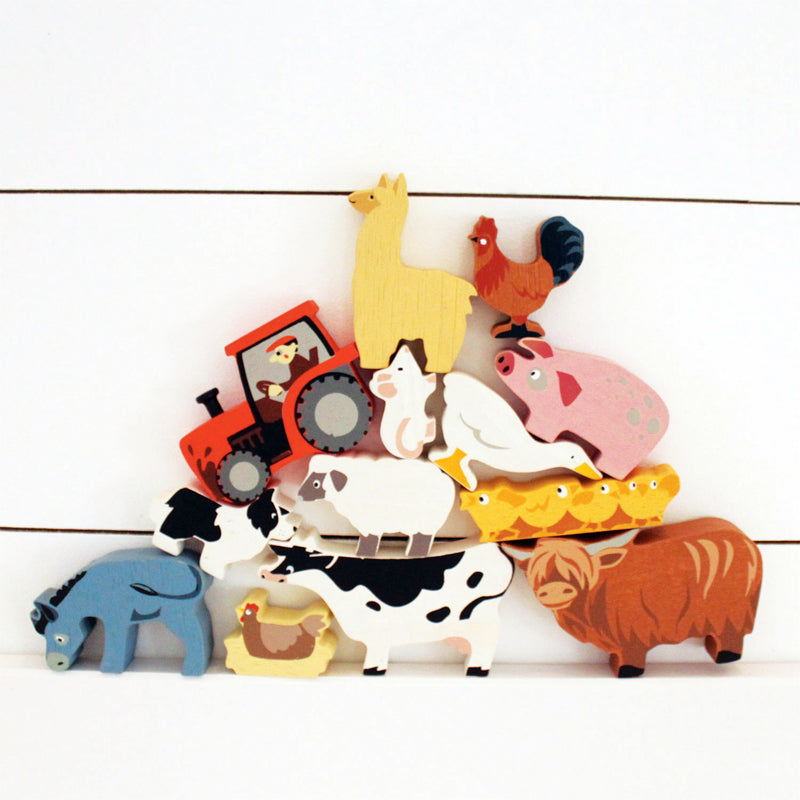 English Sheep dog Wooden Animal-Little Fish Co.