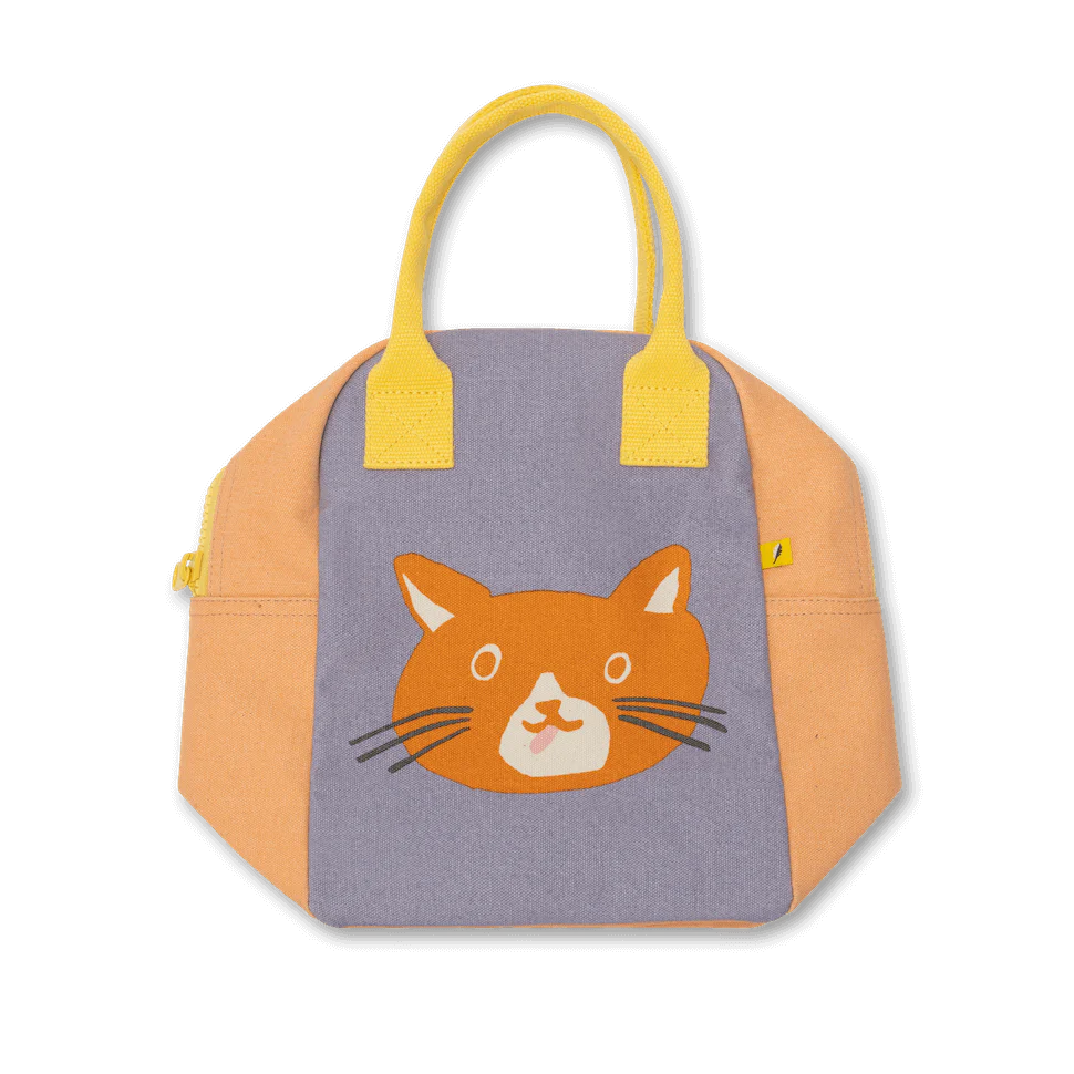 Fluf Zipper Lunch bag - Cat-Little Fish Co.