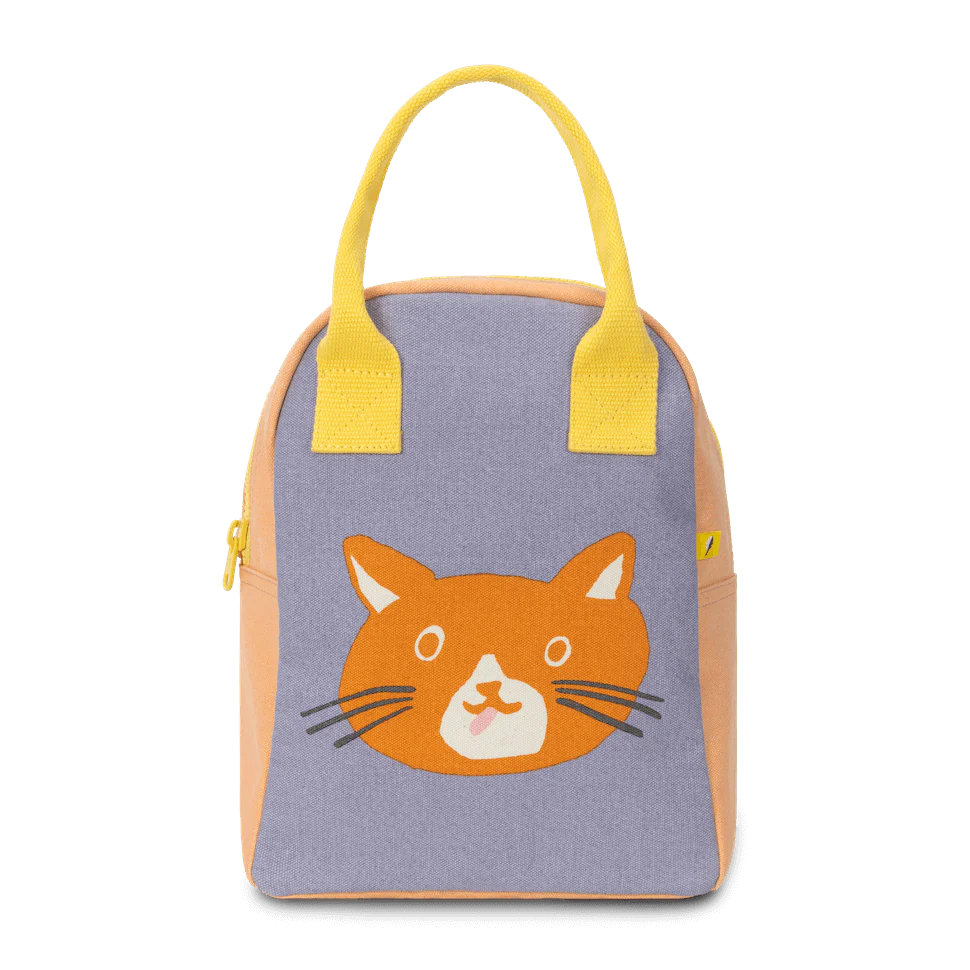 Fluf Zipper Lunch bag - Cat-Little Fish Co.