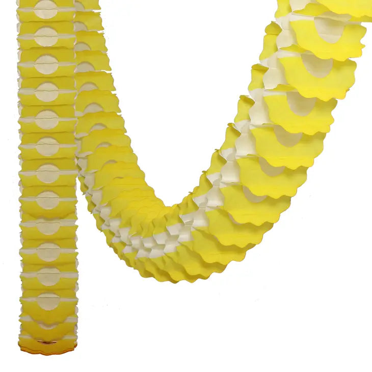 Candy Cane Garland in Yellow ( 3m)-Fun-Little Fish Co.