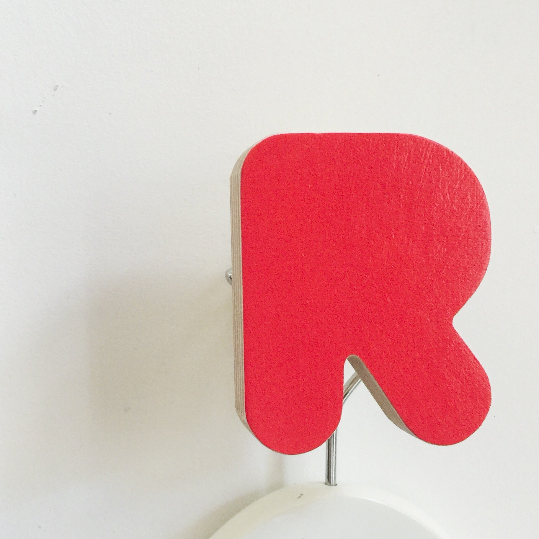 Letter R Wall Hook-Wall Hooks-Little Fish Co.