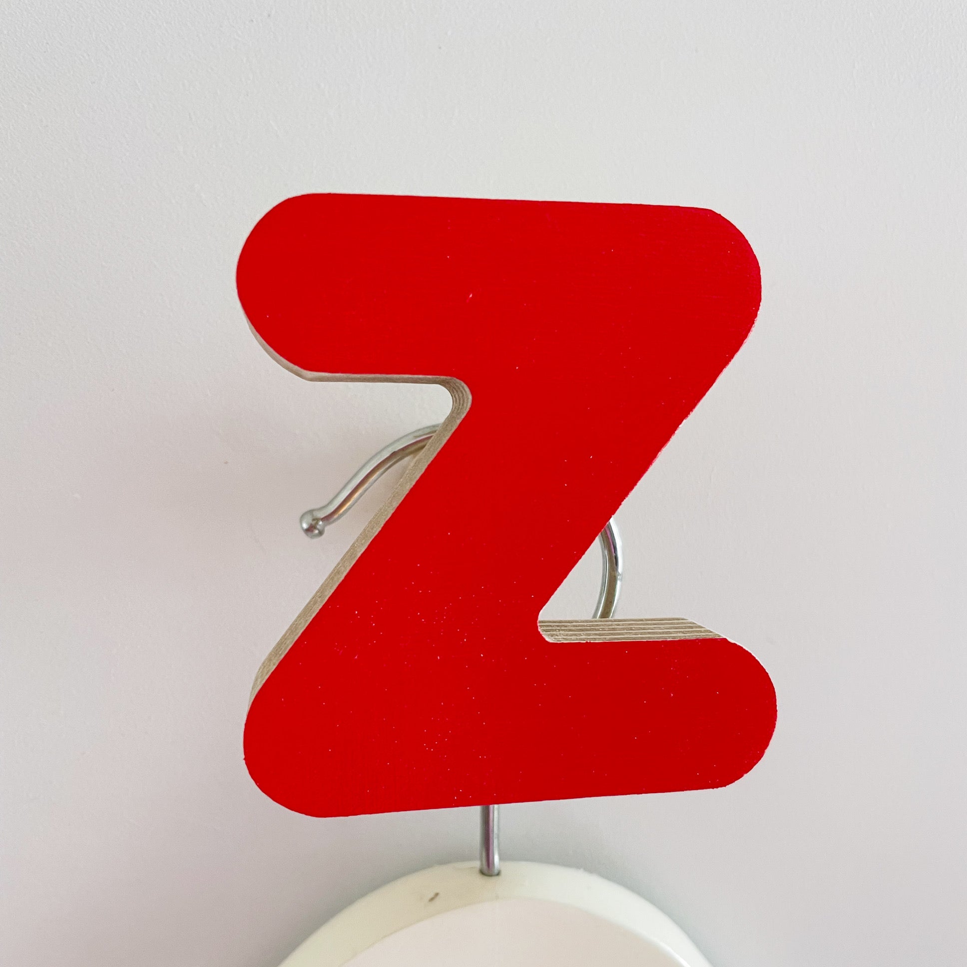 Letter Z Wall Hook-Wall Hooks-Little Fish Co.