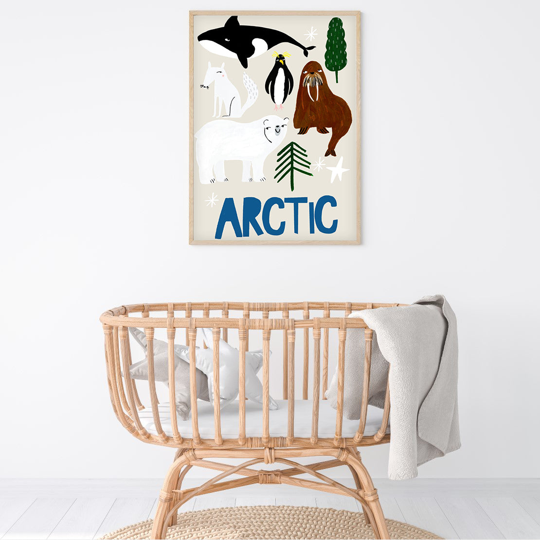 Arctic Children's Poster-Art-Little Fish Co.