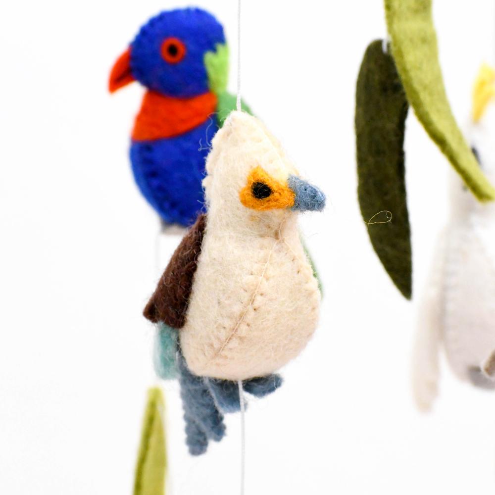 Australian Birds Nursery Mobile-Fun-Little Fish Co.