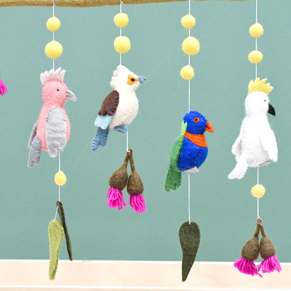 Australian Bird Wall Hanging-Fun-Little Fish Co.