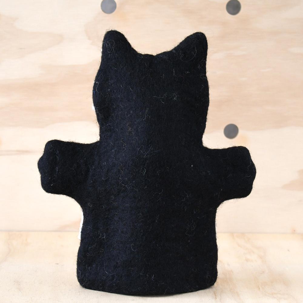 Black Cat hand Puppet-Fun-Little Fish Co.