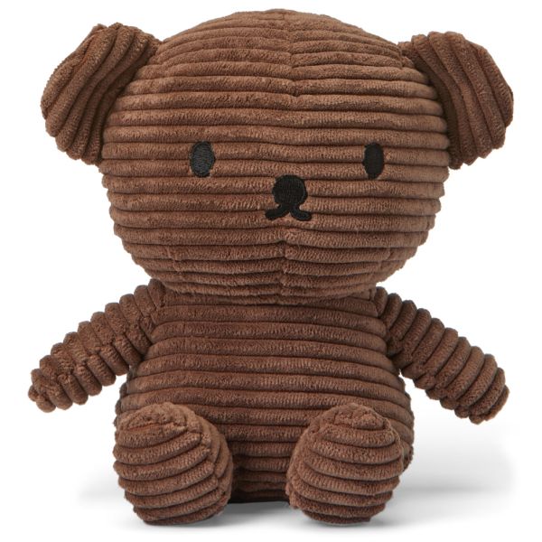 Boris Bear Corduroy in Brown 24cm-Fun-Little Fish Co.
