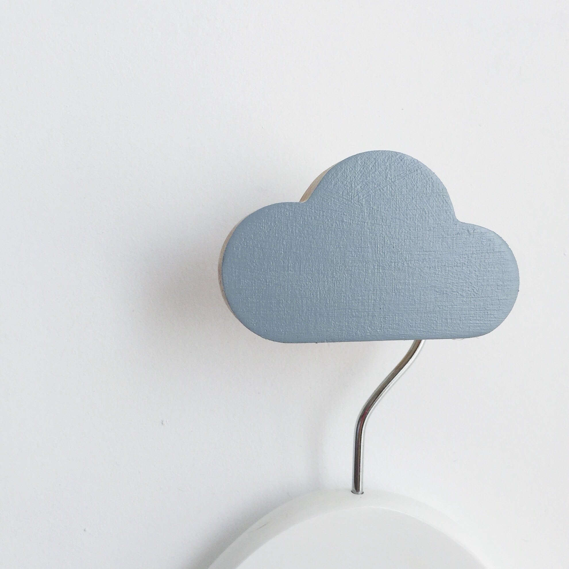 Cloud Wall Hook-Wall Hooks-Little Fish Co.