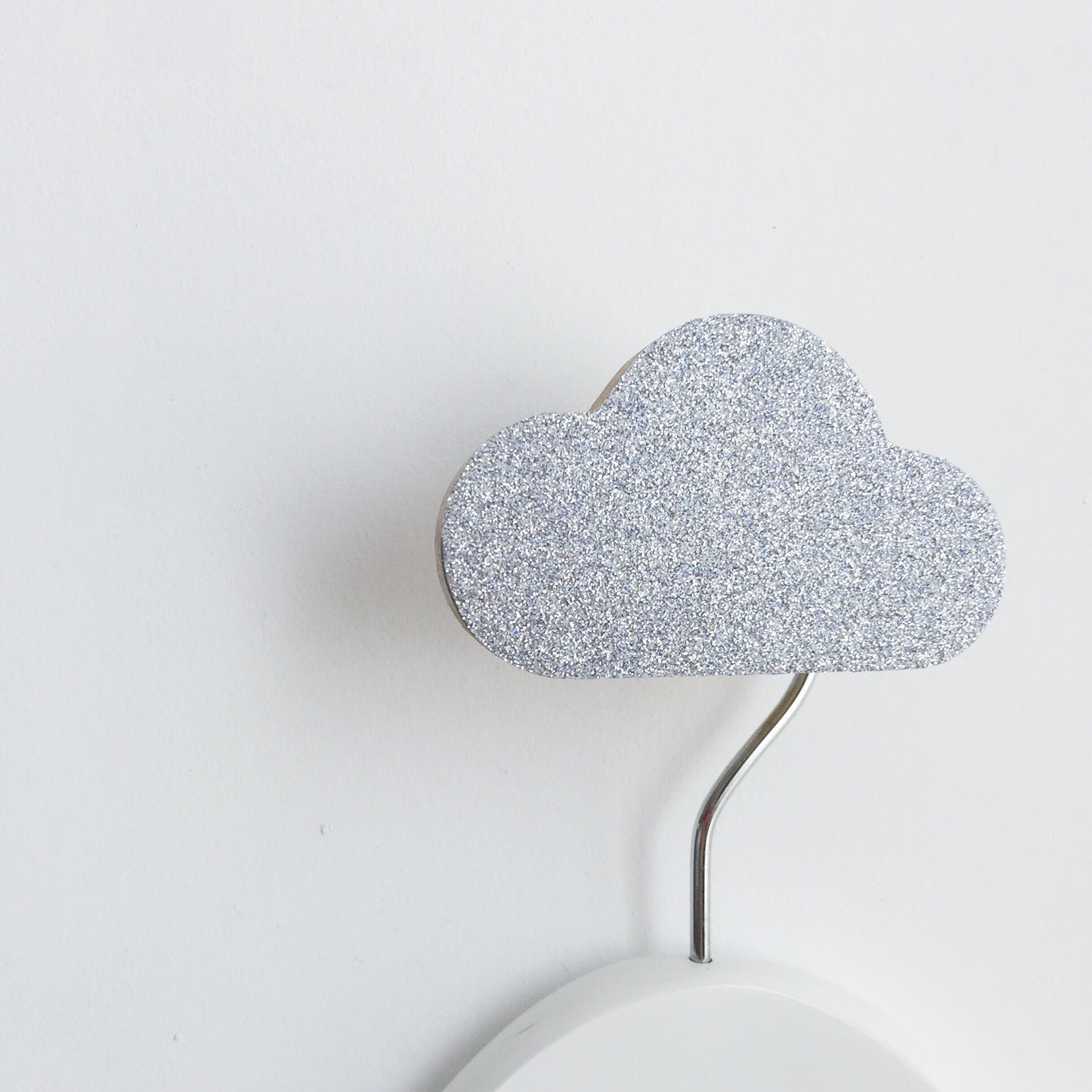 Cloud Wall Hook-Wall Hooks-Little Fish Co.