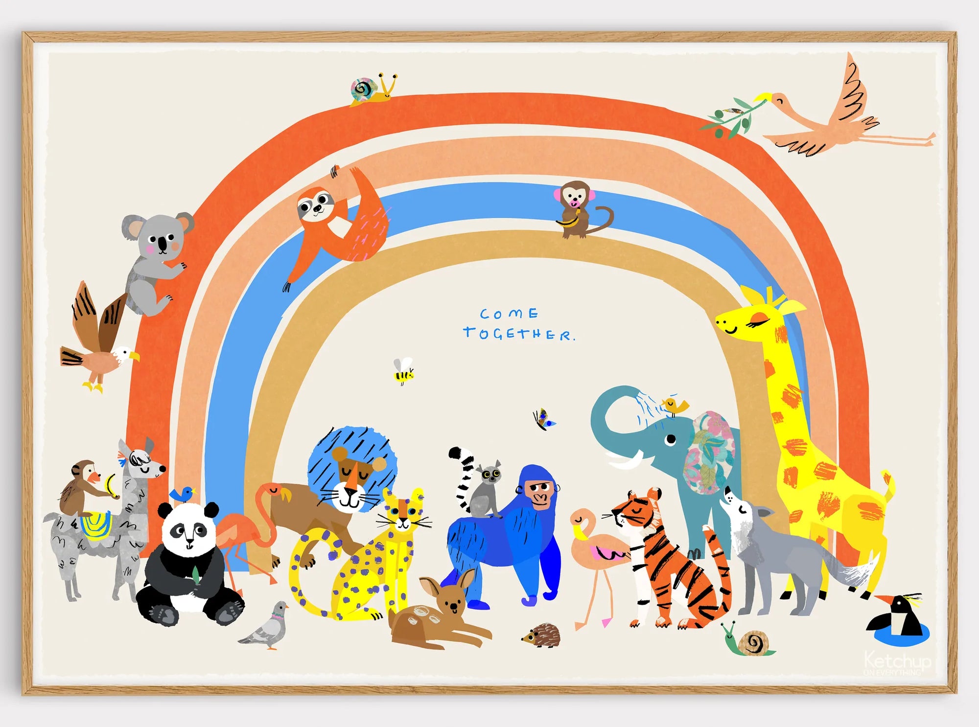 Personalised come together print-Little Fish Co.