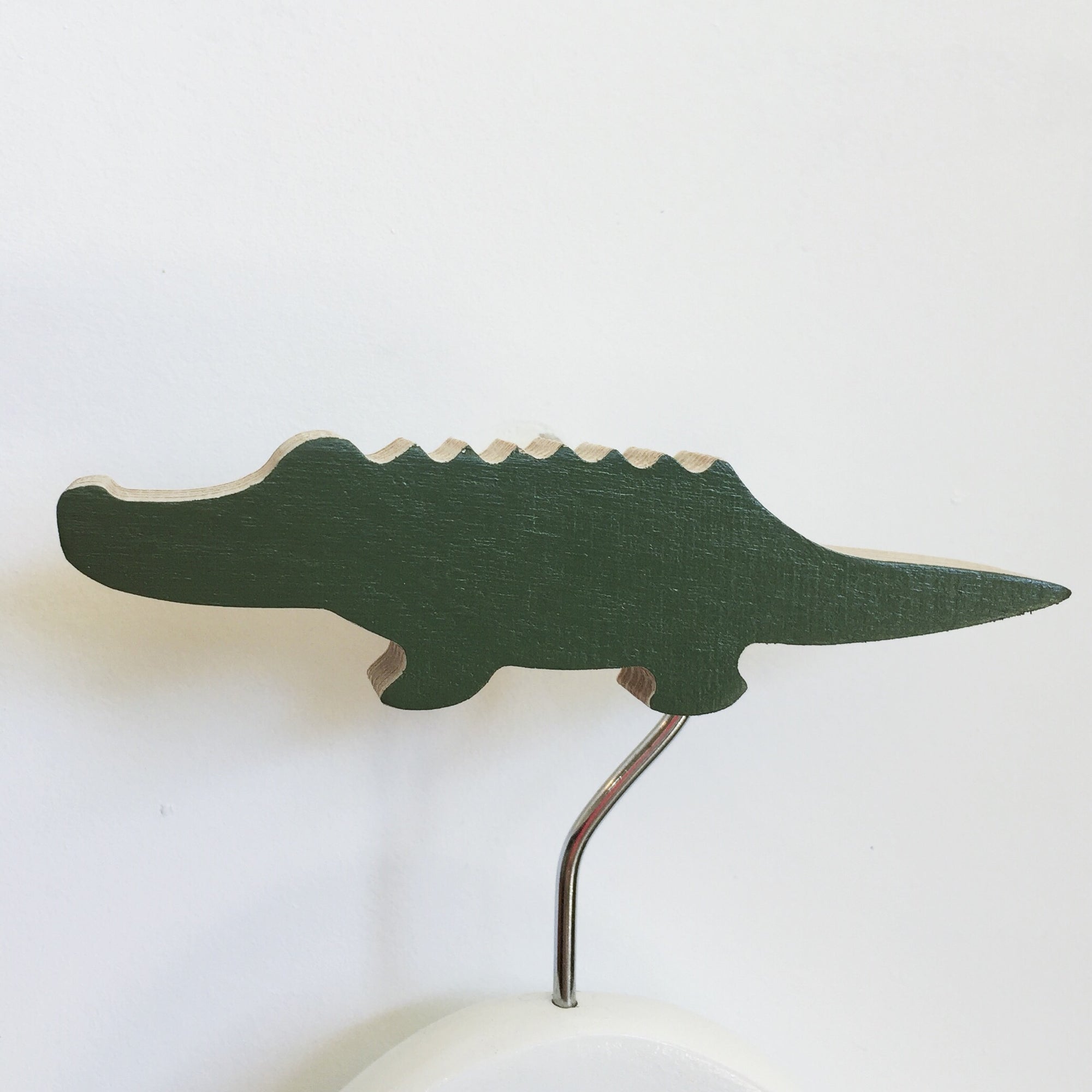 Crocodile Wall Hook-Wall Hooks-Little Fish Co.