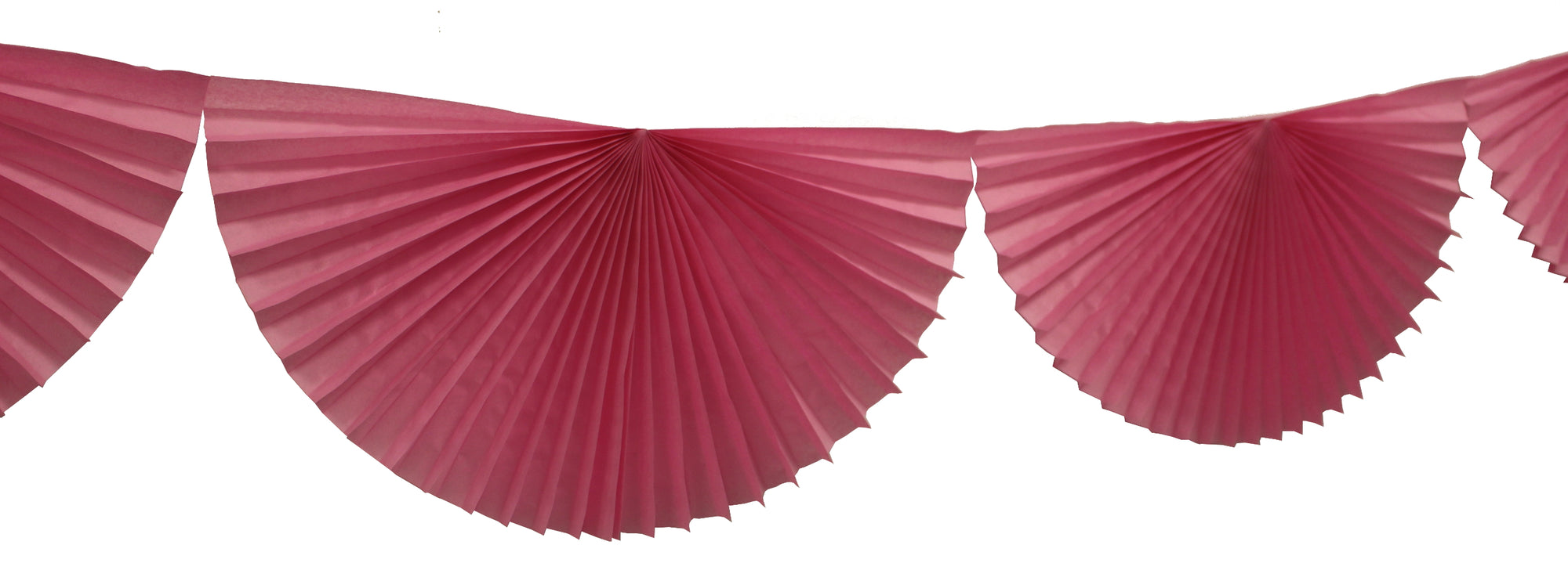 Tissue Paper Bunting Fan (7 foot) 1 piece-Fun-Little Fish Co.