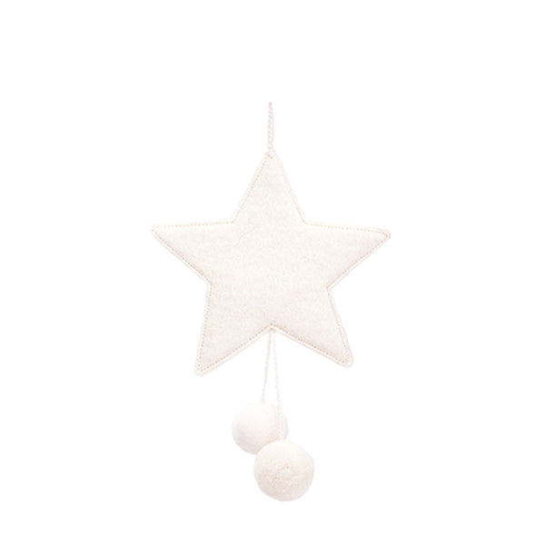 Muskhane Star with Pom Pom - Natural-Fun-Little Fish Co.