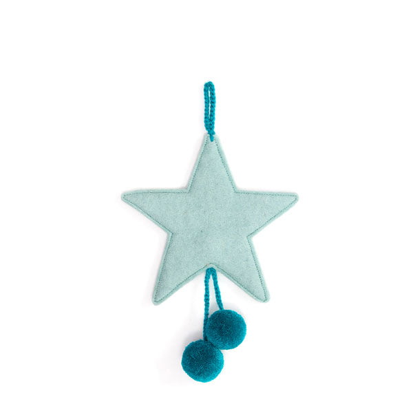 Muskhane Star with Pom Pom - Jade/Granite-Fun-Little Fish Co.