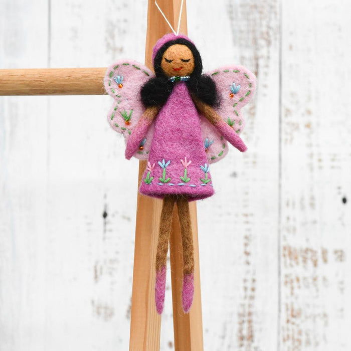 Felt Angel Fairy - Pink Dress-Fun-Little Fish Co.