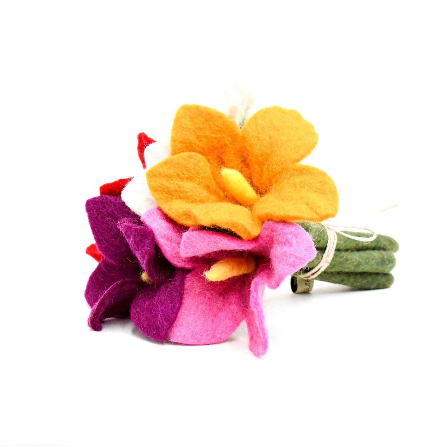 Felt Flowers Set of 5 B-Fun-Little Fish Co.