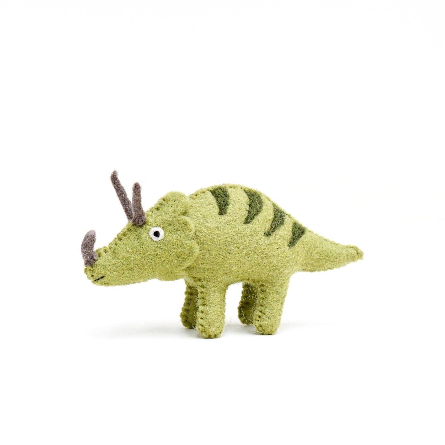 Felt Triceratops-Top 30 Felt-Little Fish Co.