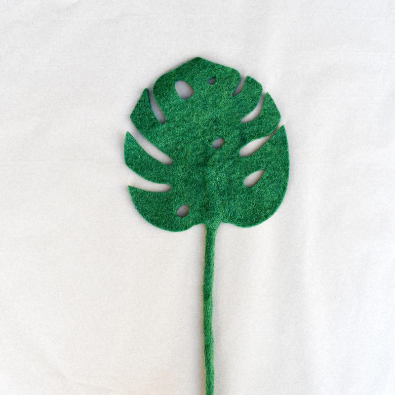 Felt Monstera Leaf-Fun-Little Fish Co.