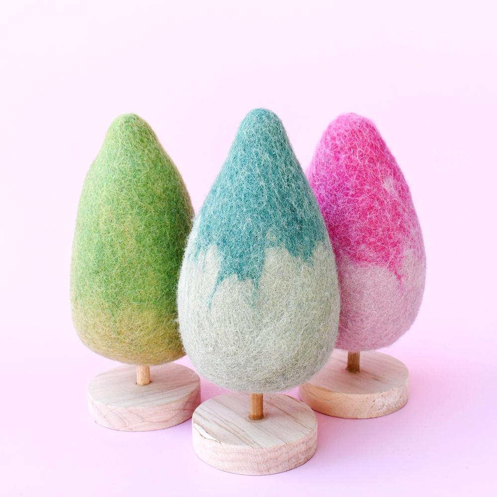 Magical Felt tree - green-Fun-Little Fish Co.