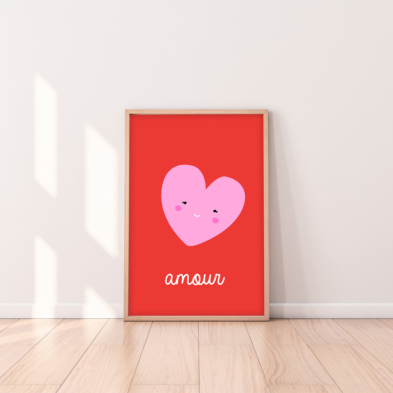 French Love Art Print-Art-Little Fish Co.