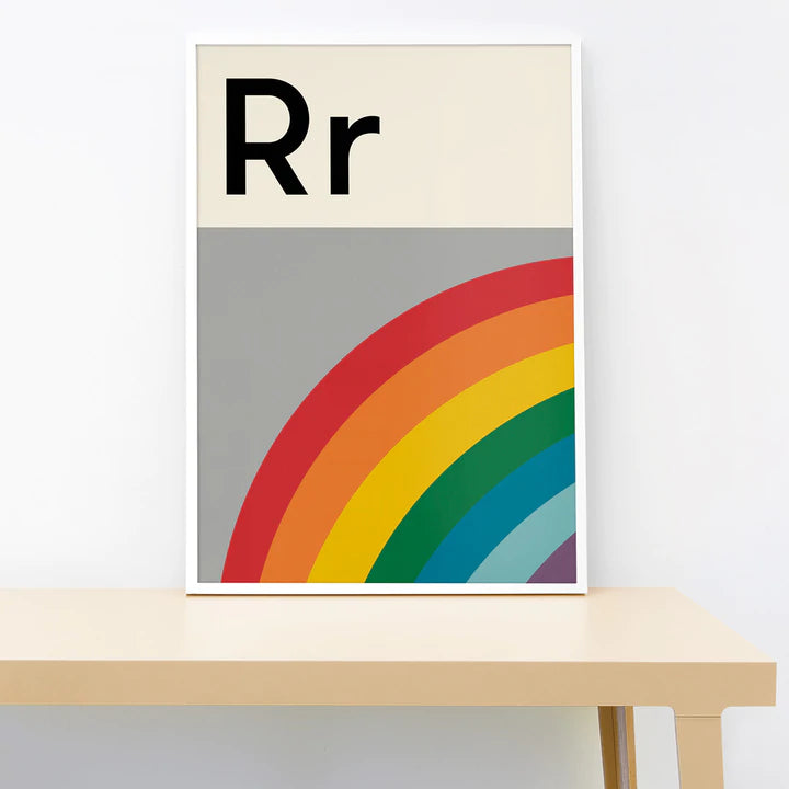 R is for Rainbow-Top 30 Art-Little Fish Co.