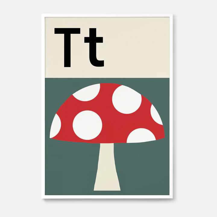 T is for Toadstool-Little Fish Co.