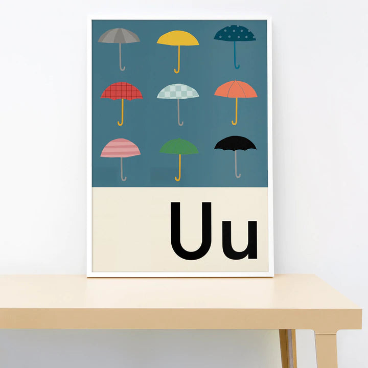 U is for Umbrella-Little Fish Co.