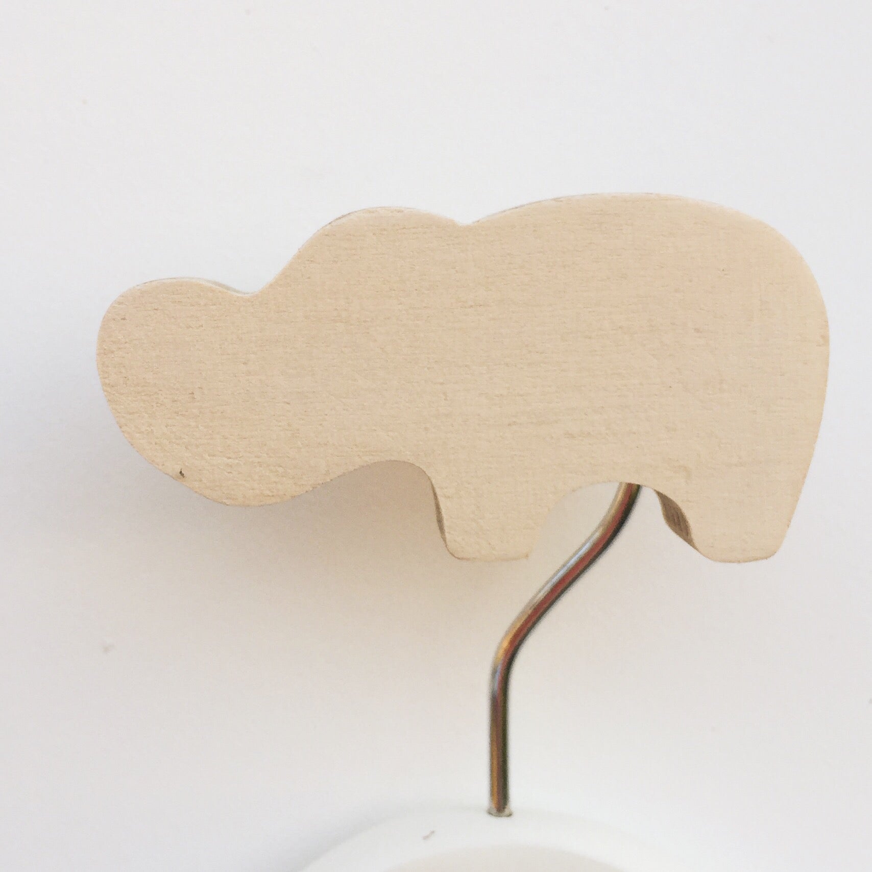 Hippo Wall Hook-Wall Hooks-Little Fish Co.