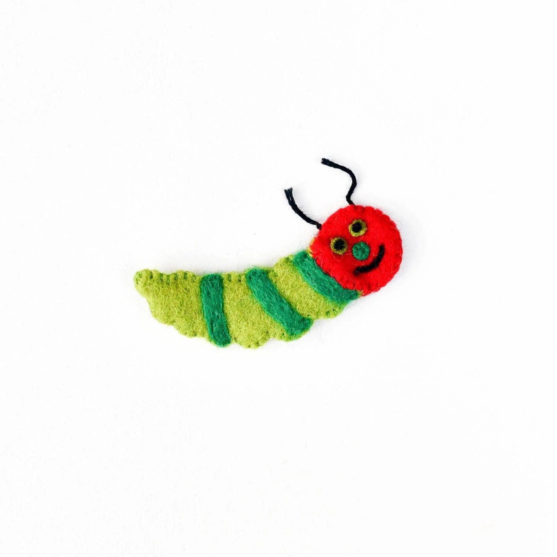 Single Felt Finger puppet Caterpillar-Little Fish Co.