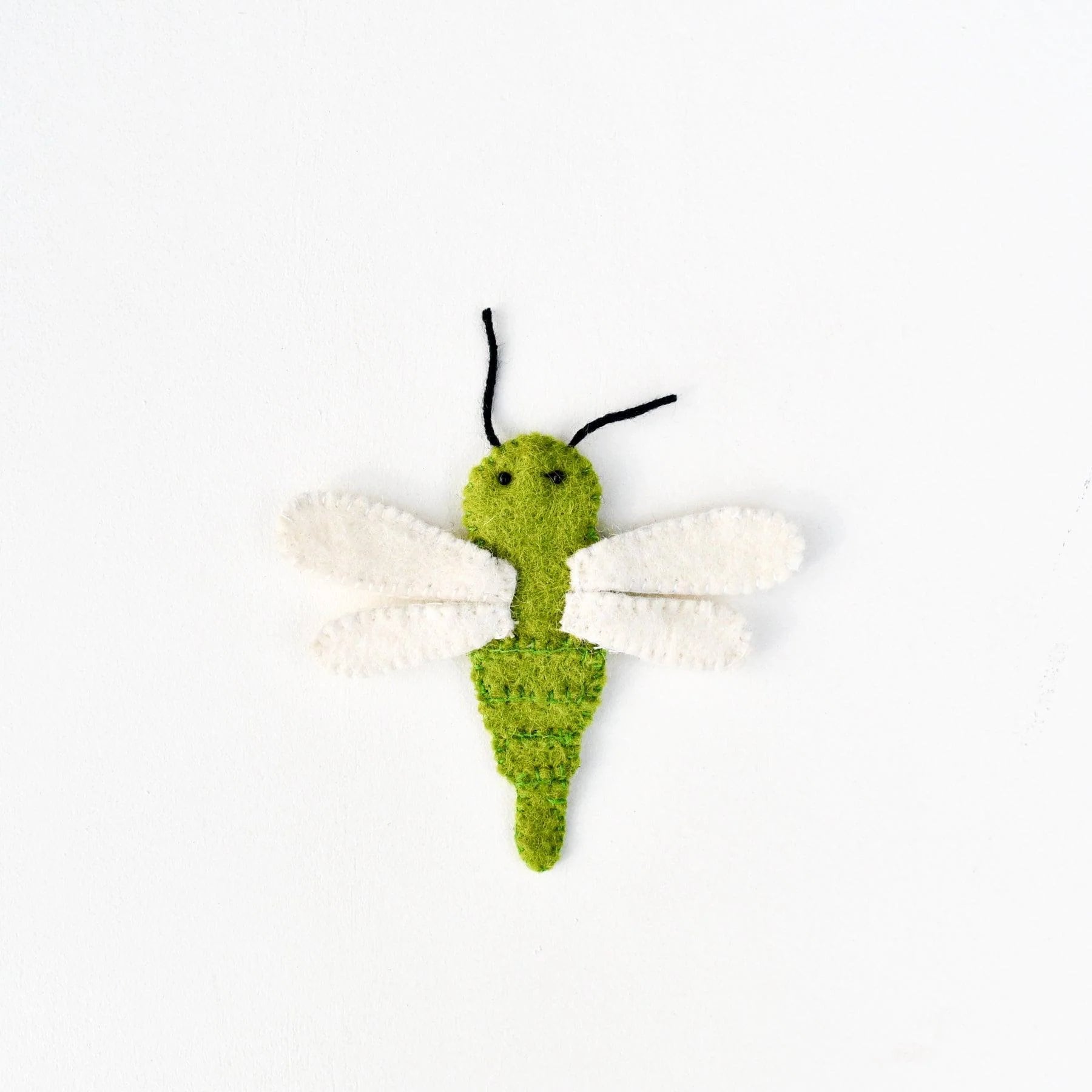 Single Felt Finger puppet Dragonfly-Little Fish Co.