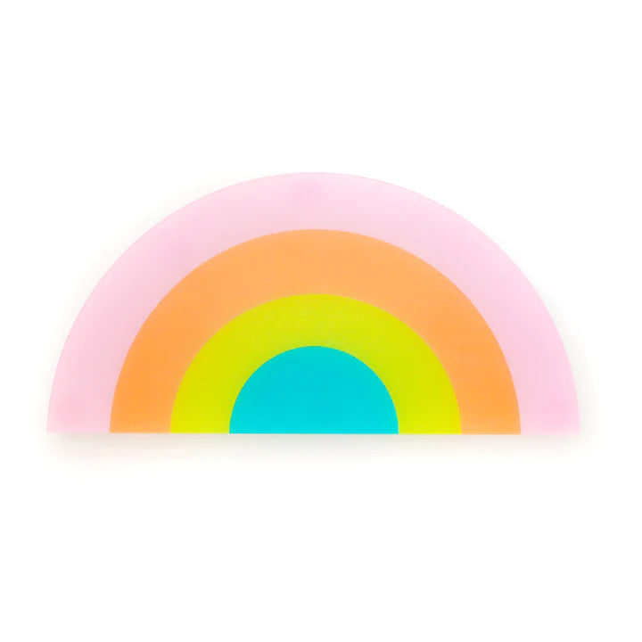 Acrylic Rainbow Charcuterie Board-Fun-Little Fish Co.