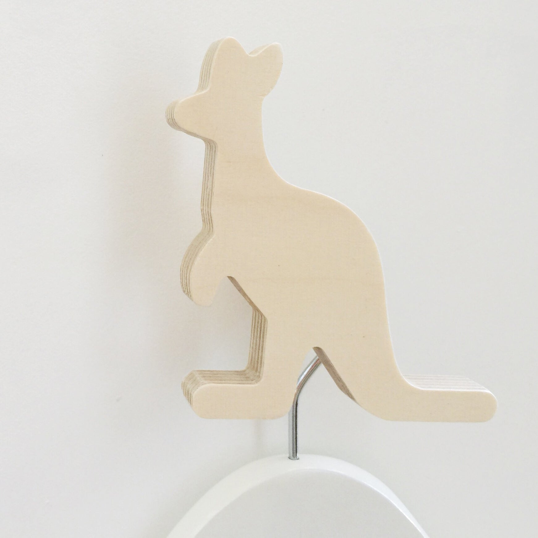 Kangaroo Wall Hook-Wall Hooks-Little Fish Co.