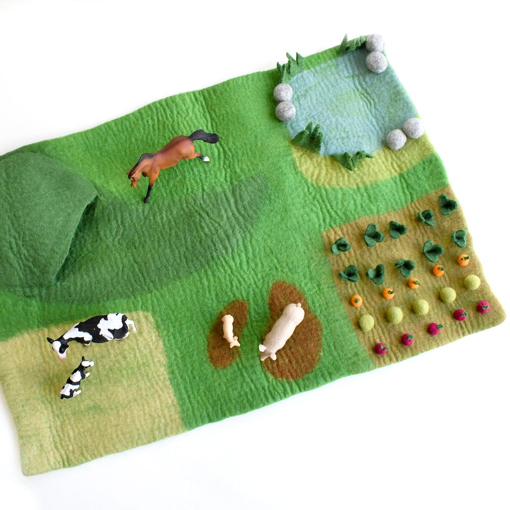 Large Farm Playmat Playscape-Fun-Little Fish Co.