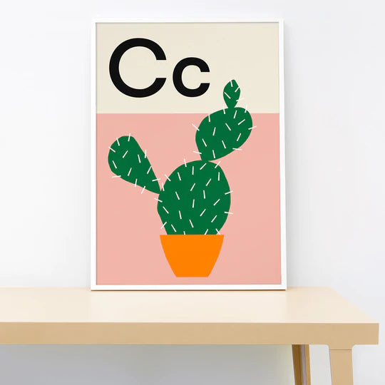 C is for Cactus-Little Fish Co.
