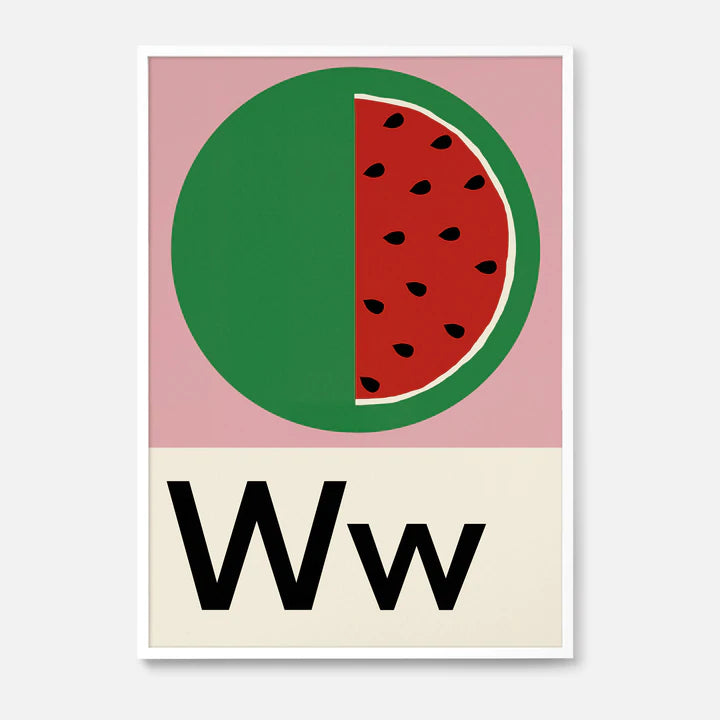 W is for Watermelon-Little Fish Co.