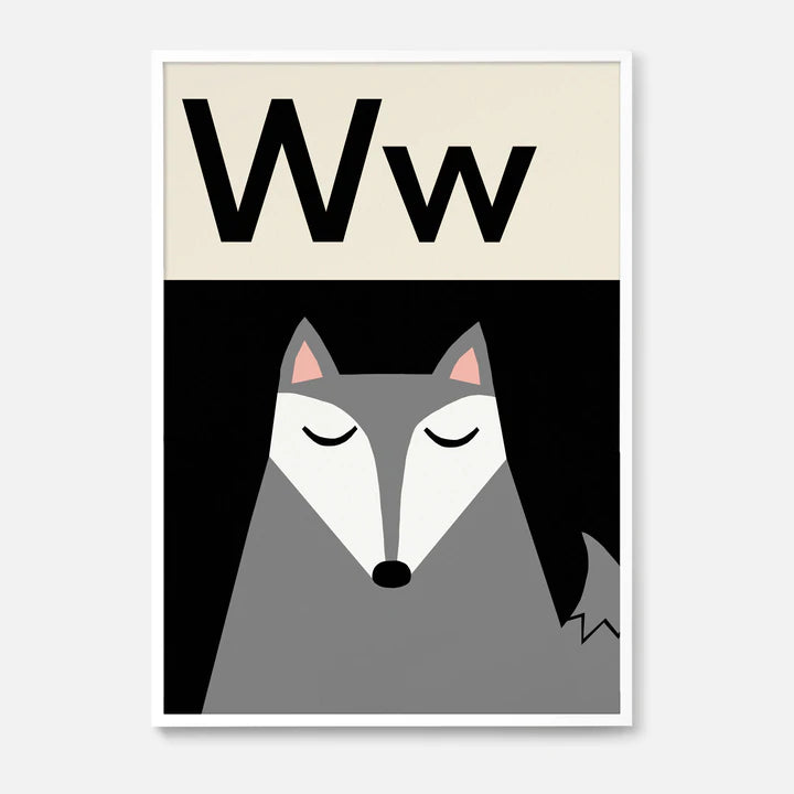 W is for Wolf-Little Fish Co.