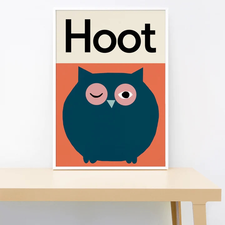 Hoot Print-Little Fish Co.