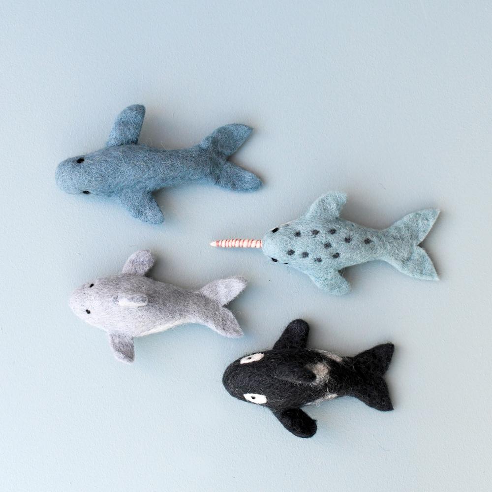 Felt Ocean Animal toys-Fun-Little Fish Co.