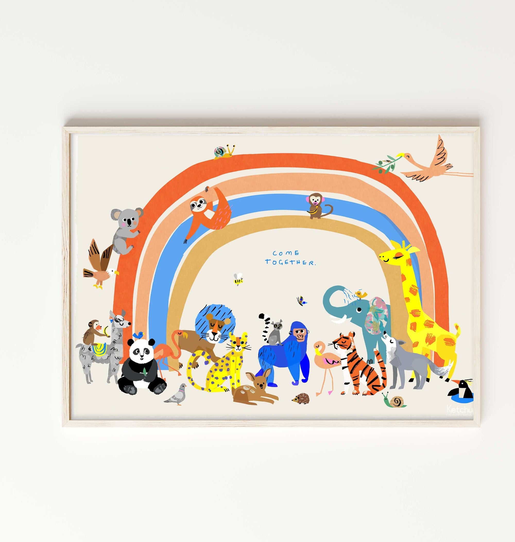 Personalised come together print-Little Fish Co.