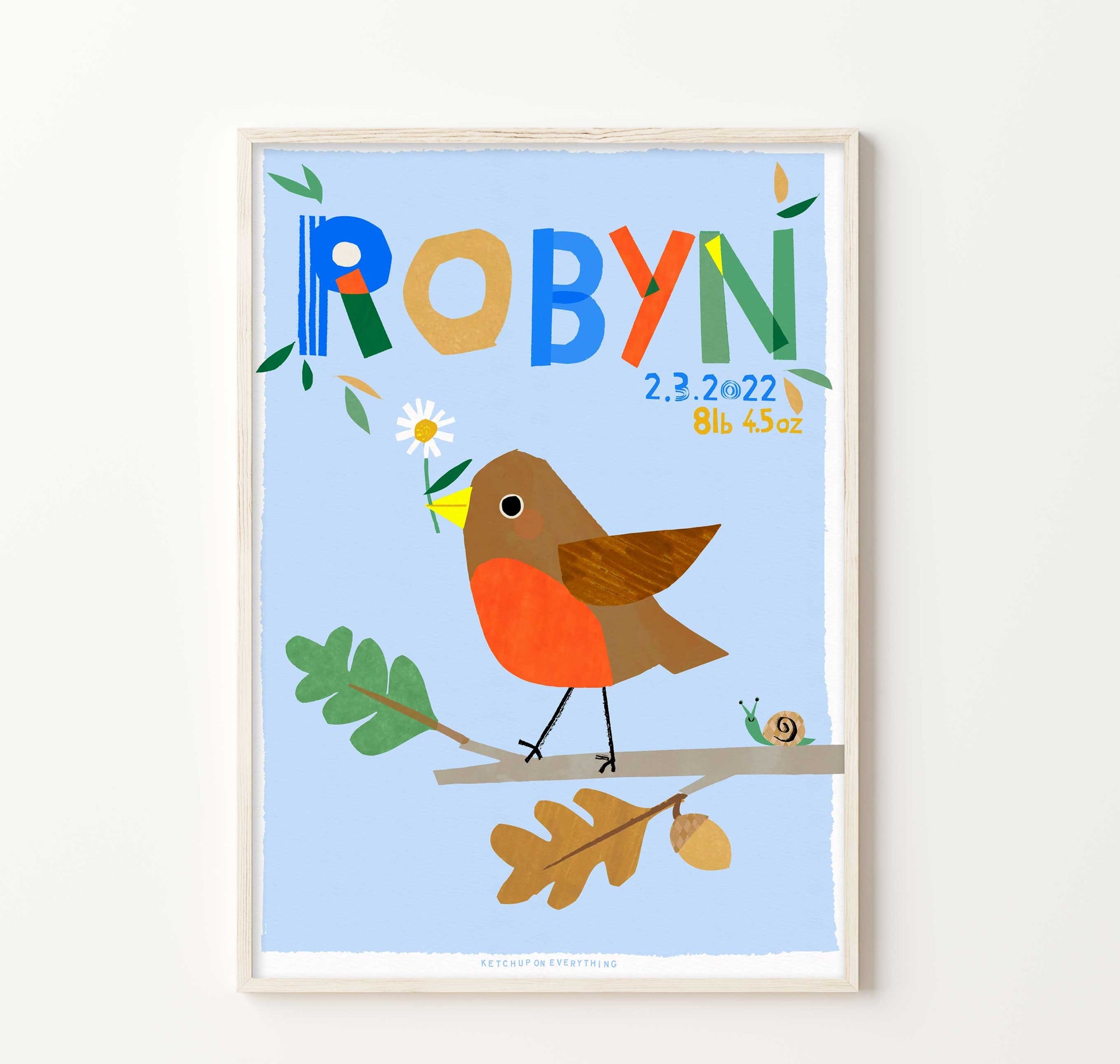 Personalised Robyn Print-Little Fish Co.