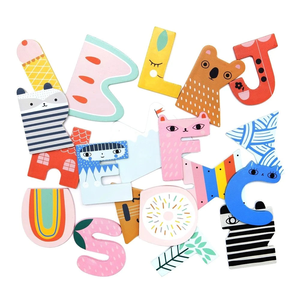 Letter F - Wooden Letter-Little Fish Co.