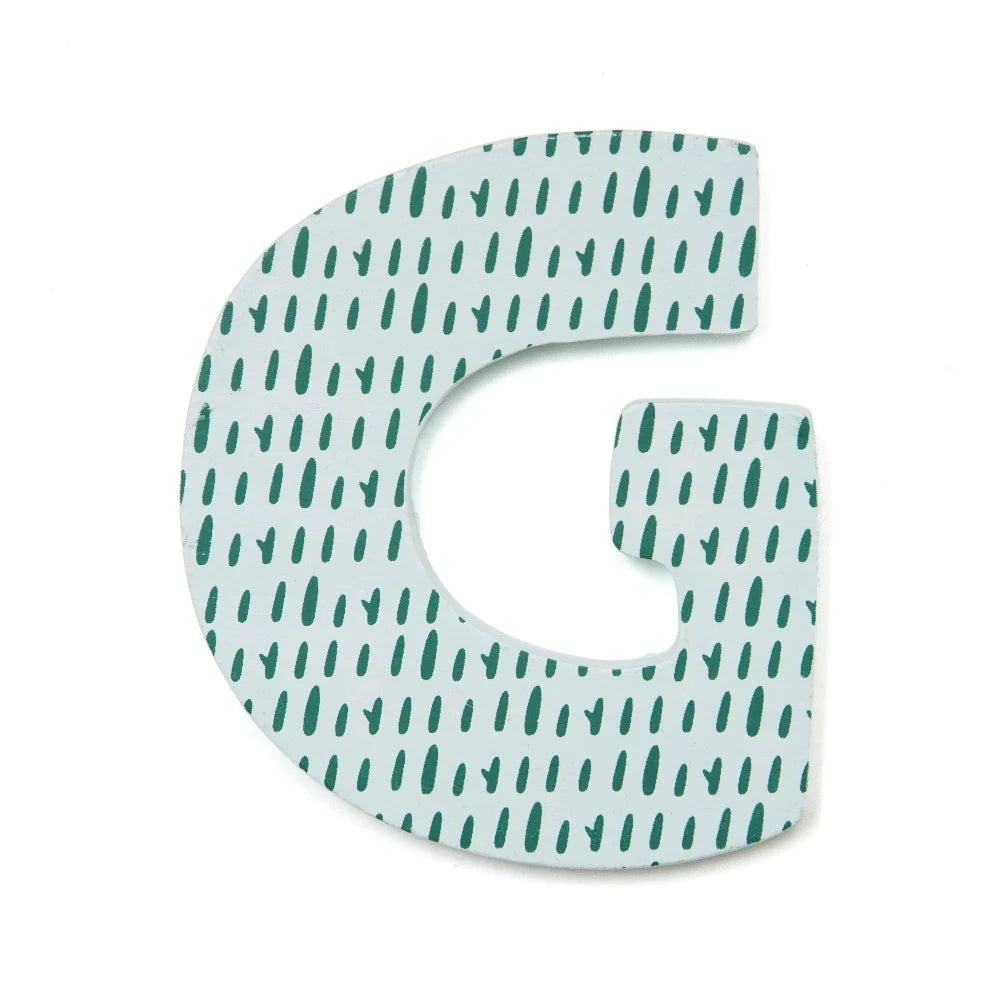 Letter G - Wooden Letter-Little Fish Co.