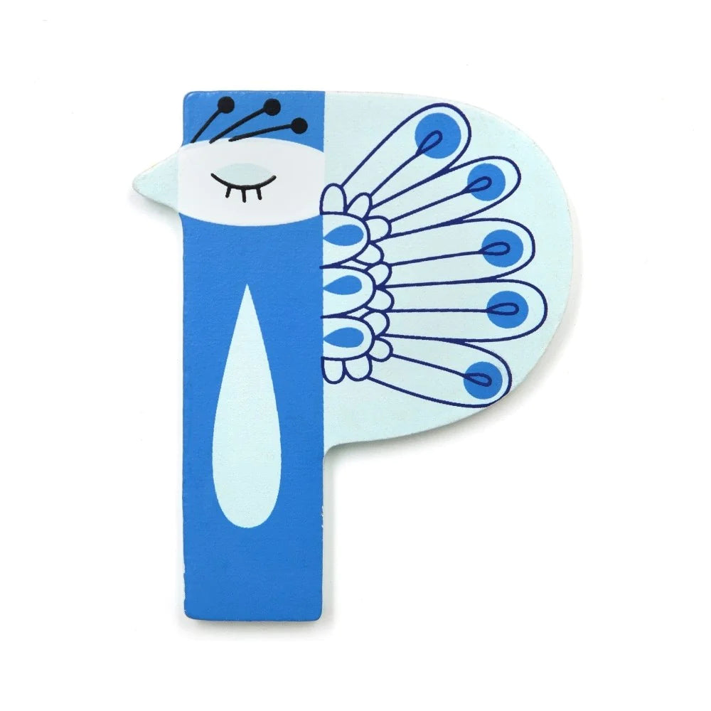 Letter P - Wooden Letter-Little Fish Co.