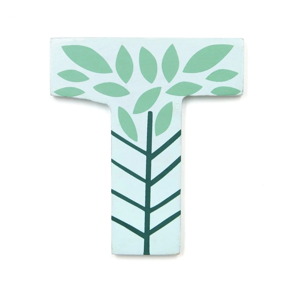 Letter T - Wooden Letter-Little Fish Co.